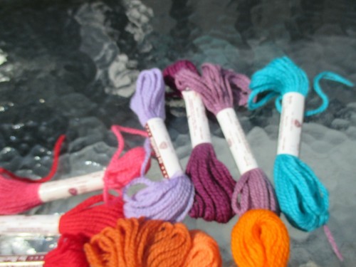 Bucilla Persian Wool Needlepoint Crewel Yarn Lot Vintage 3 ply 10 yards each - Picture 3 of 12