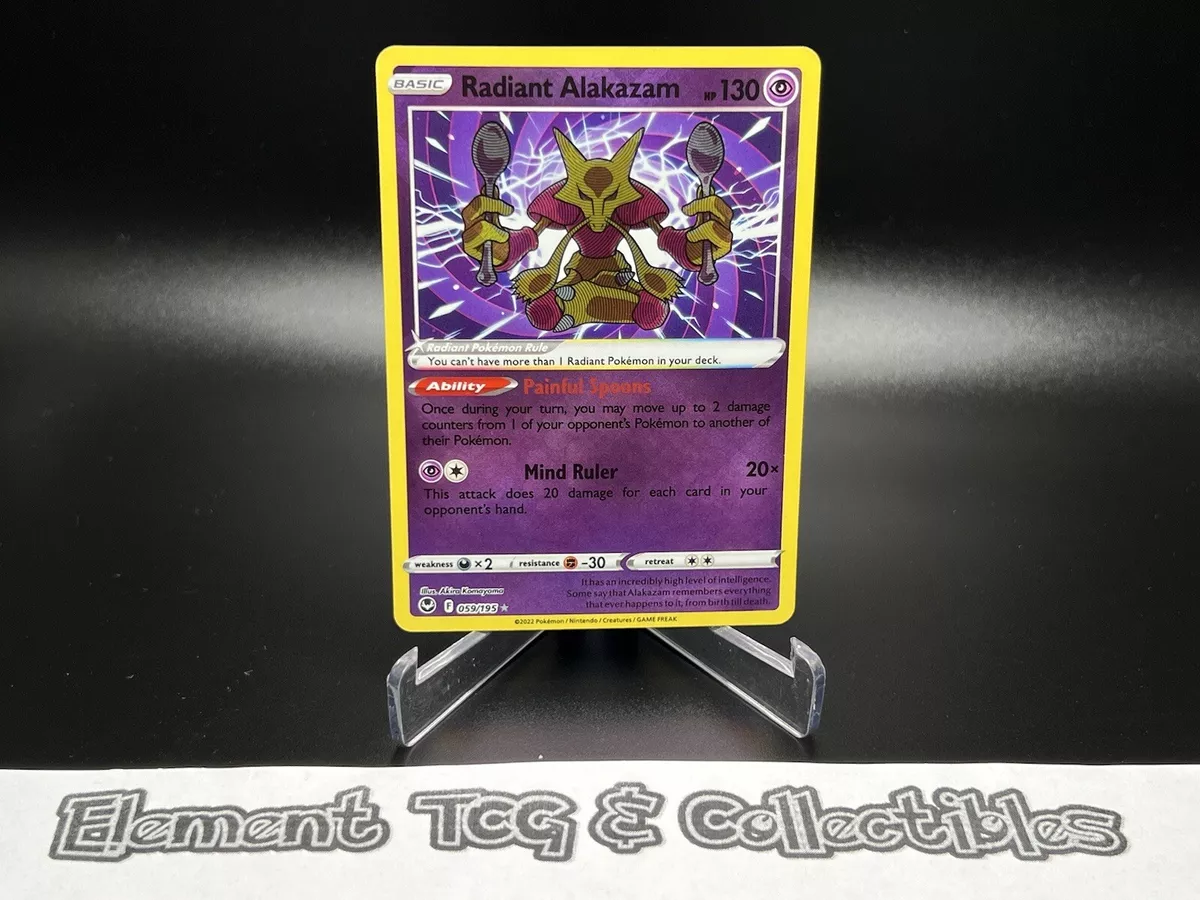 Radiant Alakazam - 059/195 - Radiant Rare