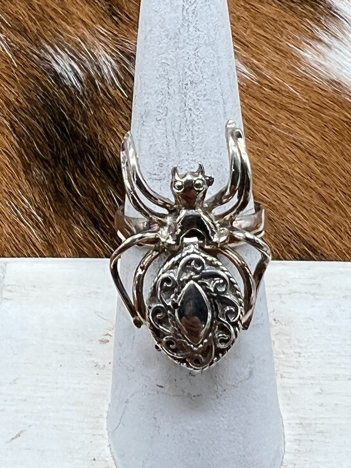 SPIDER ~ STERLING ~ RING (6) - image 1