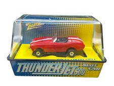 JOHNNY LIGHTNING THUNDERJET 500 SHELBY COBRA RED HO SLOT CAR NEW