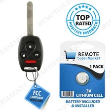 For 2006 - 2011 Honda Civic Remote Head Key 4B Trunk - N5F-S0084A