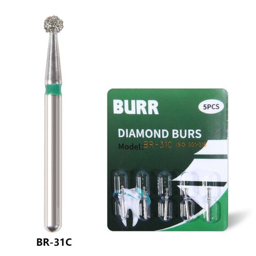 5 pcs Zahnarzt Diamant Bohrer Schleif Fräs Präparation Dental High speed Turbine - Bild 621 von 757