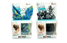 Scunci Get The Bun Look Hair Accessory Bun Maker 6 Piece Kit 