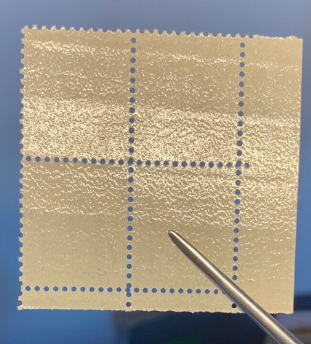 US Stamps, Scott #1592 10c 1977 plate block of Justice XF M/NH. Shiny gum. - Picture 2 of 3