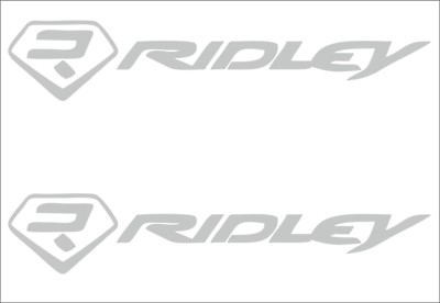 2 x Ridley  Aufkleber  300 mm x 57 mm  -  viele Farben