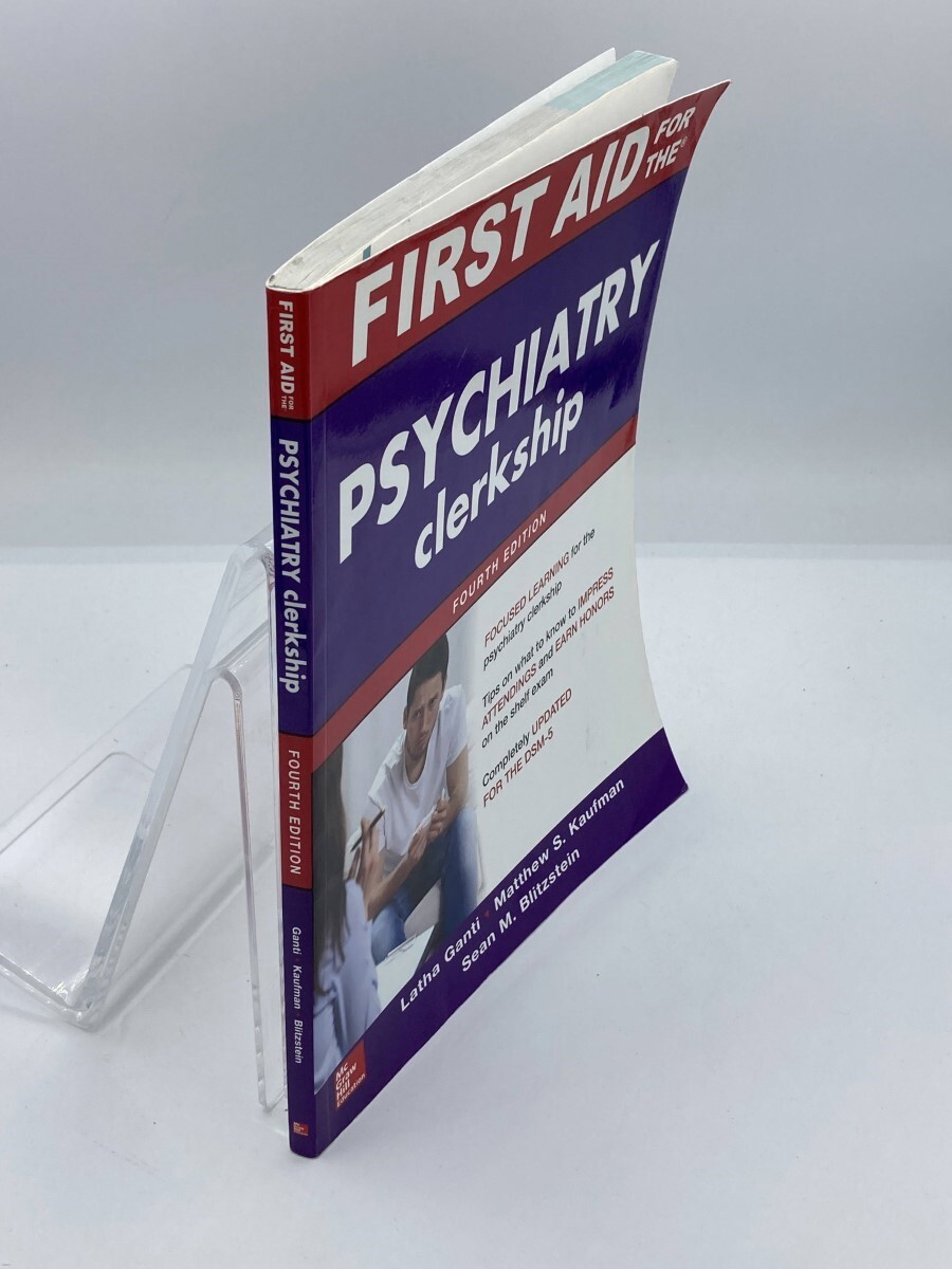 First Aid for the Psychiatry Clerkship, Fourth Edition | eBay