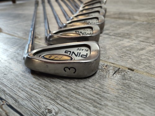 PING I3 BLADE RH 3-PW IRON SET, JZ Steel Stiff, Black Dot, Lamkin Tour Wrap Grip - Picture 4 of 13