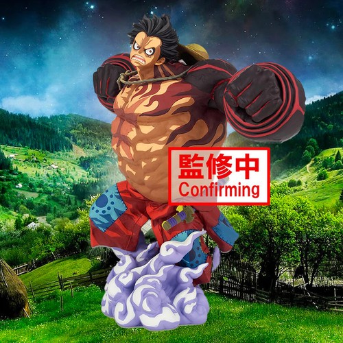 One Piece Banpresto Monkey D Luffy Gear 4 The Brush World Figure Colosseum 3 Ebay