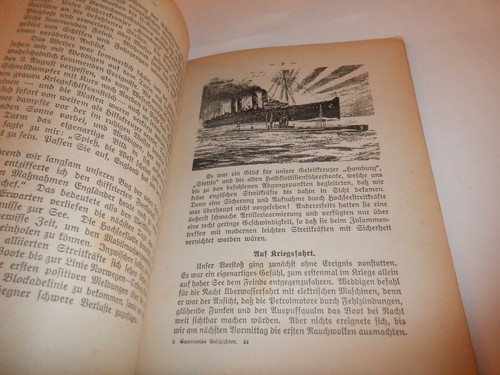 1940s "U9 AUF KRIEGSFAHRT" BOOK BOAT SHIP GERMANY WWII WW2 WWI WW1 U-BOOT SPIESS - Picture 12 of 13