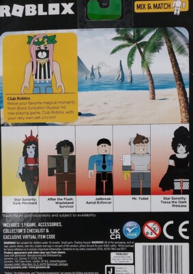 ROBLOX Celebrity Collection Core Pack CLUB ROBLOX Virtual Item Code NIB