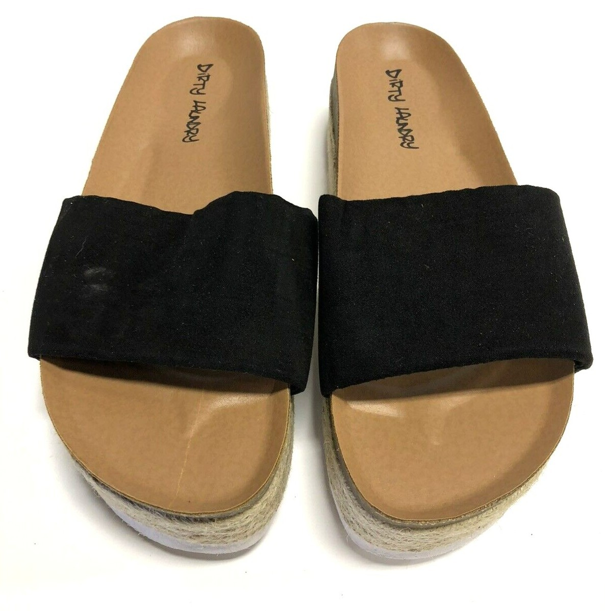 Dirty Laundry, Womens Black Pippa Slide Sandal, Size US10