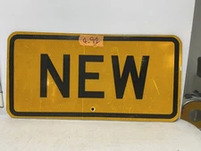 Retired Street Road Traffic Sign - NEW 12"X24" 4-92