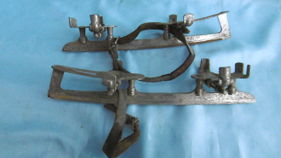 Ancienne Paire De Patins à Glace Polar-Rex Vintage