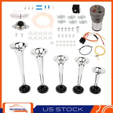 Ultra Loud Black Dixie Musical Car Air Horn Kit Dukes Of Hazzard General Lee