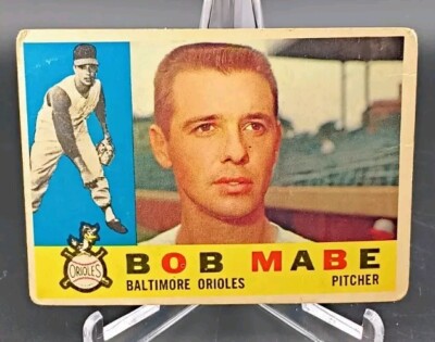 1960 Topps - #288 Bob Mabe