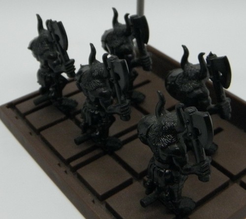 1992 Battle Masters Replacement game parts - Beastman of Flint unit GW MB minis - Picture 3 of 4