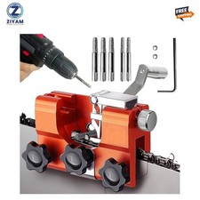 2025 Upgraded Chainsaw Sharpener,Chain Saw Sharpening Jig,Hand-Cranked Chainsaw