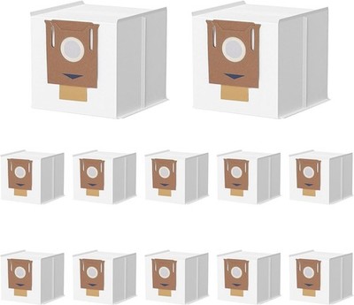 12 Pack Dust Bags Replacement for Ecovacs Deebot Ozmo T8 T8 T8 AIVI N8 Pro Plus