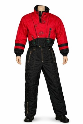 AMICI BY H. MOSER Ski Skianzug 90er Snowboard Herren  Gr 48 OVERALL  FASCHING