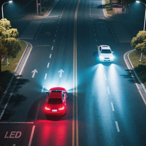 For Ford Focus 2008-2011 Pair 9008 LED Headlight Kit Bulbs Hi/Lo Beam Cool White - Picture 3 of 12