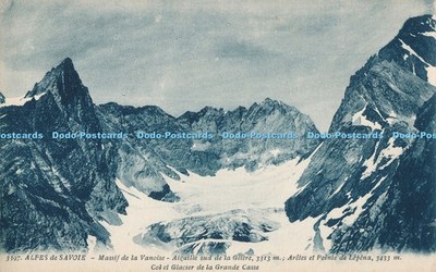 R013691 Alpes de Savoie Massif de la Vanoise Aiguille sud de la Gliere Aretes et