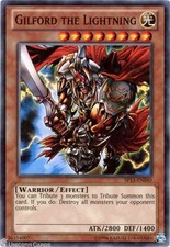 SP13-EN040 Gilford the Lightning : Starfoil Rare UNL Edition Mint YuGiOh Card