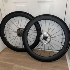 RESERVE 50 DT SWISS 370 CARBON DISC WHEELSET  MSRP $2400 