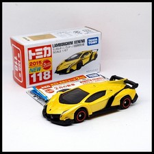TOMICA 118 LAMBORGHINI VENENO 1/67 TOMY 2015 FEB NUEVO Primera Edición Amarillo (RC)