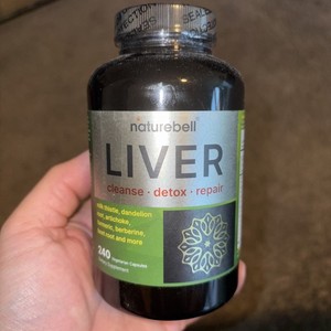 Liver Cleanse Detox & Repair – 15-in-1 Herbal Support – 240 Capsules