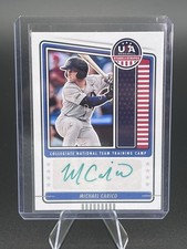 2023 Michael Carico Green Ink Auto Collegiate National Team Rc
