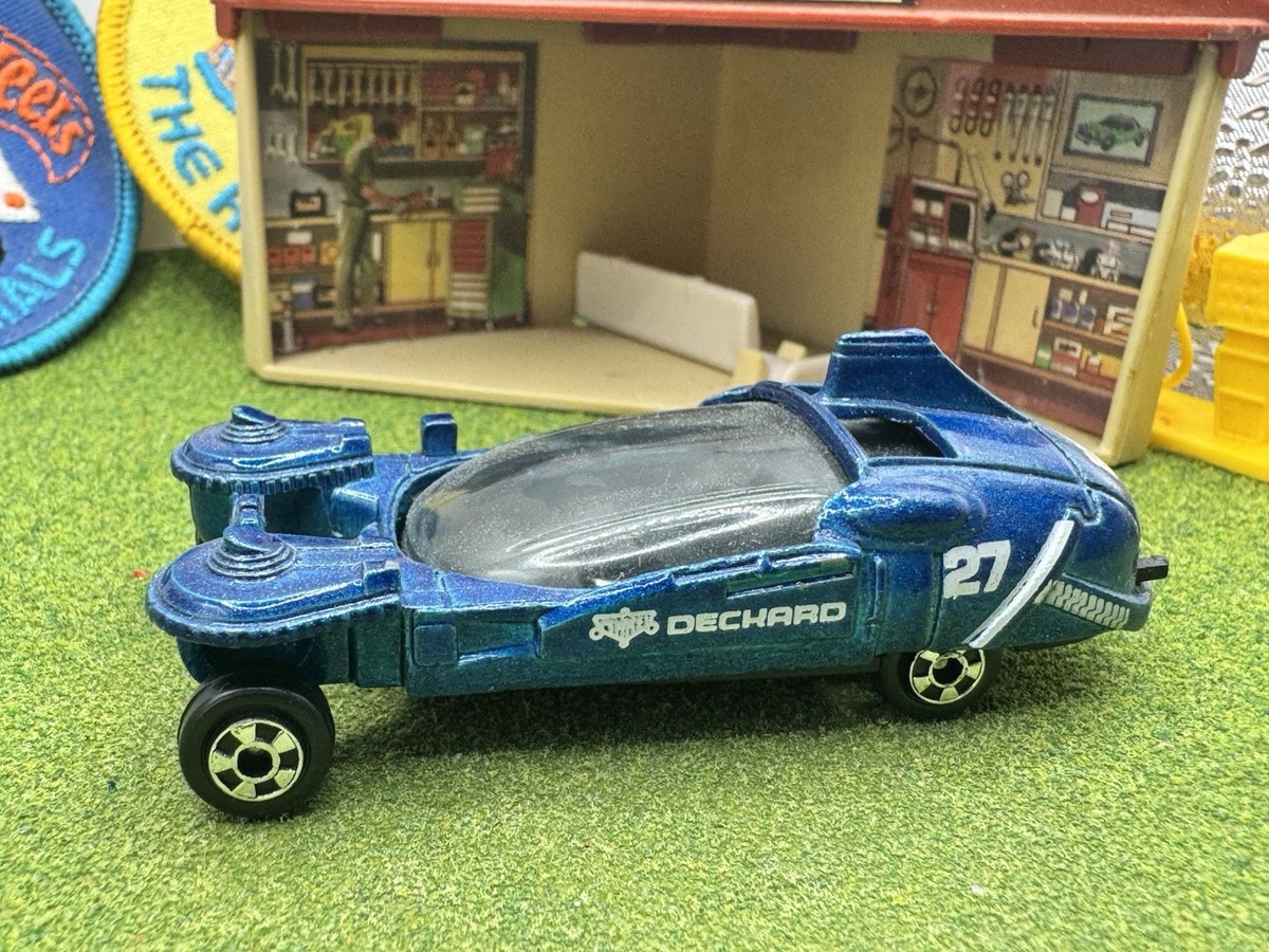 1982 ERTL Blade Runner Deckard's Chase Spinner Blue Vintage