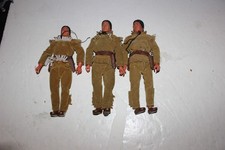 THE LONE RANGER RIDES AGAIN Indian " Tonto Figures  " NICE SET 