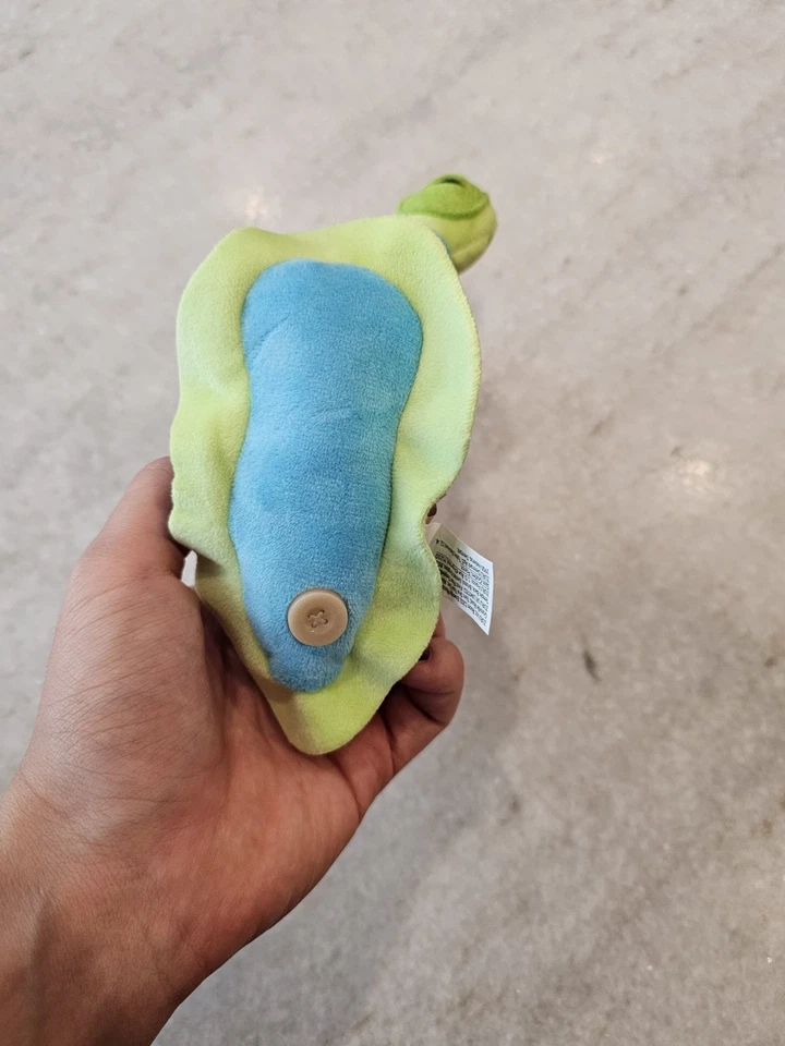 Zuru Fuggler x Spongebob Squarepants Keychain Plush Ring GARY THE PET SNAIL 5 in - Image 3 of 4