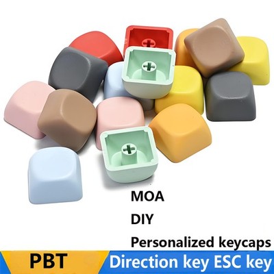 PBT Personality Keyboard Keycaps MOA Profile Material For Mechanical Keyboard