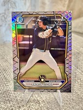 2026 Bowman Reptilian Andrew Fischer Milwaukee Brewers #BCP-149