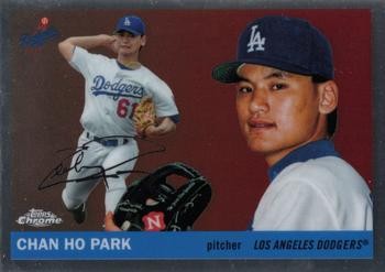 Chan Ho Park 2025 Topps Chrome Platinum #232 Los Angeles Dodgers