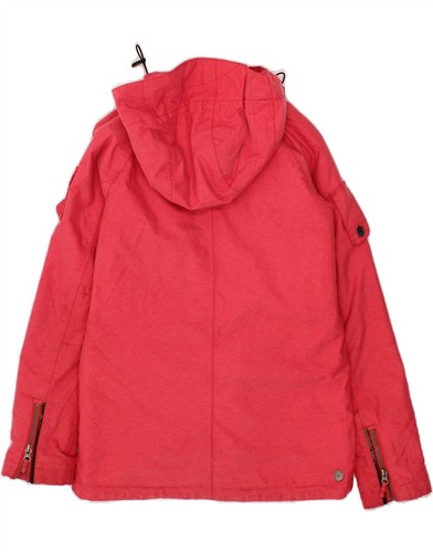 DC Mens Windbreaker Jacket UK 34 XS Pink Nylon AA13 - Picture 2 of 4