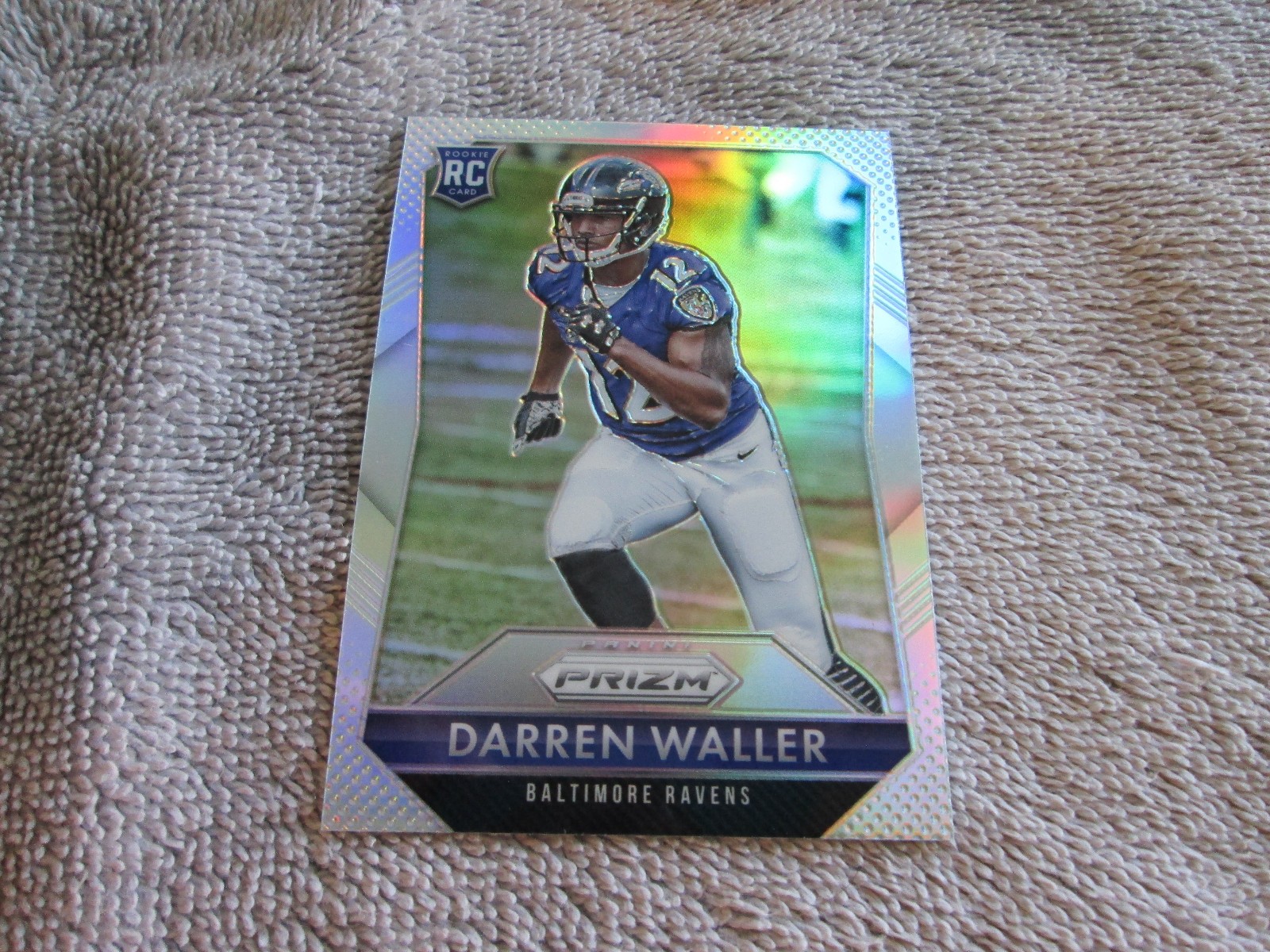 2015 Panini Prizm Darren Waller Silver Prizm Refractor RC