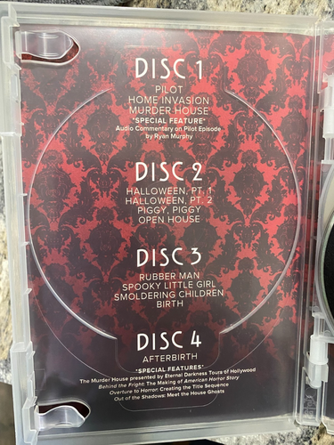American Horror Story "Complete 1st Season" DVD Dylan McDermott & Connie Britton - Picture 3 of 4