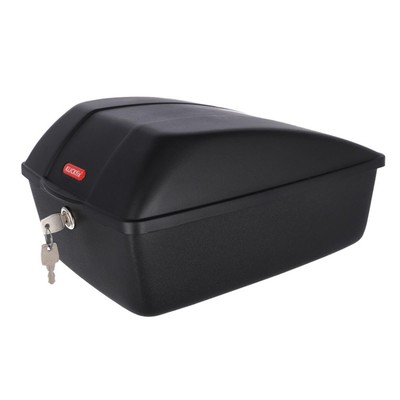 Klickfix Fahrrad Bike Box GTA Schwarz Gepäckträger Box 25x35x18cm 12 Liter 1000g