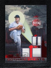 2025 Leaf A Bronx Legacy Gotham Greats Red Spectrum Holofoil 6/6 David Wells v9t