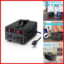 500W Voltage Converter Transformer 110V to 220V or 220V to 110V with US Power