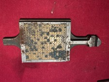 Monotype Die Case, 15 x 17 Brass Letters Monotype . . . .