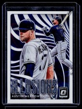 2020 Donruss Optic #OI-12 Austin Meadows Optic Illusions