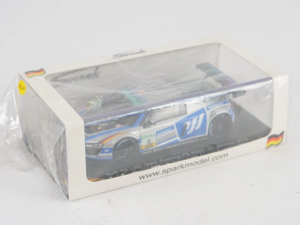 Spark 1/43 Audi R8 LMS Team Rosberg #8 ADAC GT Masters 2010 - Imagen 2 de 4