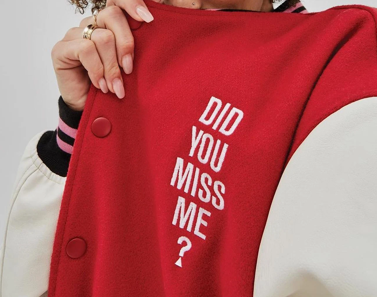 GUESS Originals x Anna Nicole Smith Varsity Jacket Sz L Large image 2