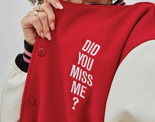 GUESS Originals x Anna Nicole Smith Varsity Jacket Sz L Large image 2