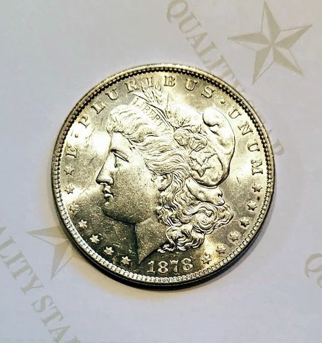 1878 Reverse of 79 Morgan Silver Dollar  BU ! - C9899