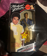 Product Image: LJN Michael Jackson Superstar Fully Poseable Figure Grammy Outfit w/ Glove Mic