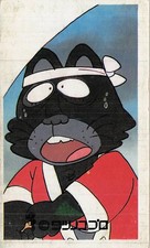 Tatsunoko Pro Black Cat Mars Rover 8 Hearts Menko Card